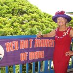 Vice Queen Sassy Sandi of the Red Hot Mamas of Maui